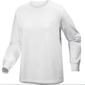 Arc'teryx Kragg Cotton Bird L/S Crew Shirt - Women's SM/White X000008469 NWT